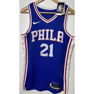 Nike Philadelphia 76ers Joel Embiid Icon Edition Swingman Jersey Size M